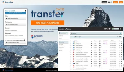 Share2pro & SwissTransferr - 1